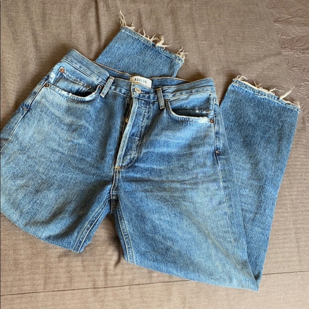 AGOLDE distressed jeans